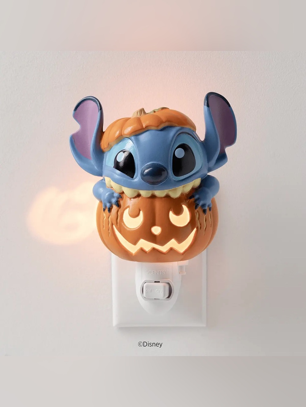 NWT Disney Stitch: Pumpkin Trouble – Scentsy Mini Warmer